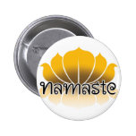 Lotus Yellow Pinback Buttons