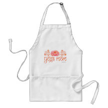 Lotus yoga mum aprons