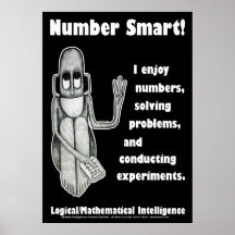 Lou Van Loon - Number Smart Poster