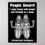 Lou Van Loon - People Smart Poster posters