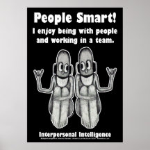 Lou Van Loon - People Smart Poster