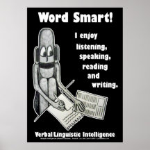 Lou Van Loon - Word Smart Poster