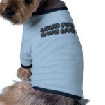 Loud Pipes pet clothing