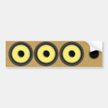 Loudspeaker System Bumper Sticker