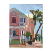 Louies Backyard postard Post Cards