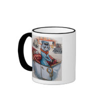 Louis Wain - The Cat Chauffeur Coffee Mug