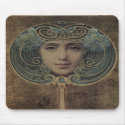 Louis Welden Hawkins Art Nouveau Mousepad