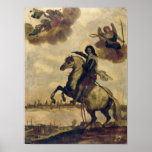 Louis XIII  at the Siege of La Rochelle posters
