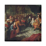 Louis XIV  receiving the Persian Ambassador magnets