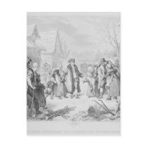 Louis XVI Distributing Alms Post Card