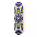 Louisiana Bicentennial Mardi Gras Logo View Hint skateboards