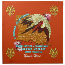 Louisiana Bicentennial Over 30 Colours See Notes Cloth Napkins