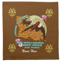 Louisiana Bicentennial Over 30 Colours See Notes Cloth Napkins