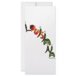 Louisiana Chilli Peppers rack cards