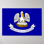 Louisiana Flag Print