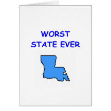 LOUISIANA GREETING CARD