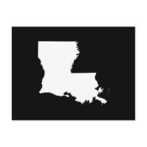 Louisiana in White and Black Postcards