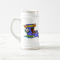Louisiana Map Mugs