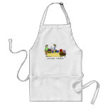 Louisiana Purchase Cartoon Apron