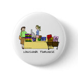 Louisiana Purchase Cartoon Button