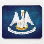 Louisiana state flag mousepads