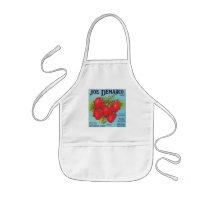 Louisiana Strawberry Crate Label - Apron