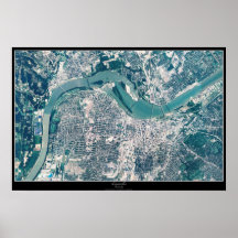 Louisville, Kentucky satellite poster