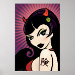 LoungeKat Poster: Devil Girl