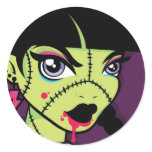 LoungeKat Sticker: 80's Zombie