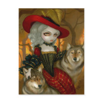 "Loup-Garou:  d'Automne" Postcard