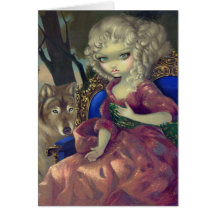 "Loup-Garou:  L'Aube" Greeting Card