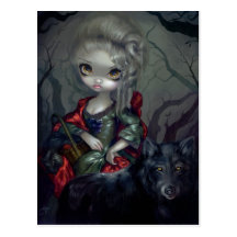 "Loup-Garou: Le Petit Chaperon Rouge" Postcard