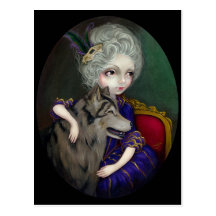 "Loup-Garou: Le Portrait" Postcard