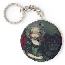 "Loup-Garou: Noir" Keychain