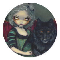 "Loup-Garou: Noir" Sticker
