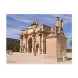 Louvre Arc Post Card