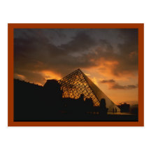 Louvre Museum Paris Postcard