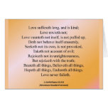 Love 1 Corinthians 13-4 Condensed cards