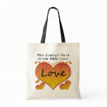 Love 1 Corinthians 13 Hearts bags