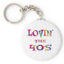 Love 40s keychain