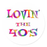 Love 40s sticker