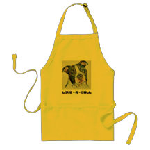 LOVE - A - BULL APRON