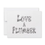 Love a Plumber invitations