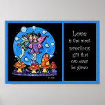 Love... A precious gift posters