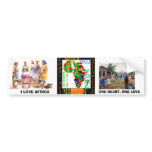 love africa, woman of african 2, NJAIRA, I LOVE... bumper stickers