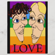 Love (Alex & Fritz) Flyers