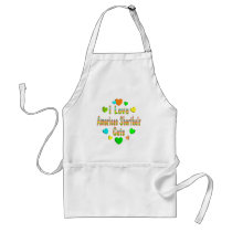 Love American Shorthair Cats Aprons