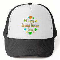 Love American Shorthair Cats Trucker Hats