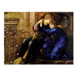 Love Among the Ruins - Edward Burne-Jones Postcard