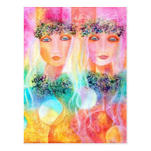 Love and Aloha Postcard